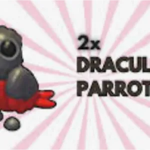 2x Dracula Parrot