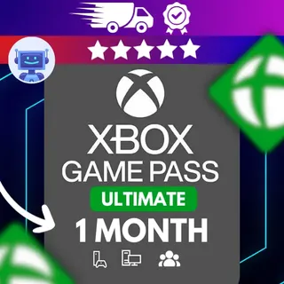 Xbox Game Pass Ultimate - 1 month NEW USERS ONLY
