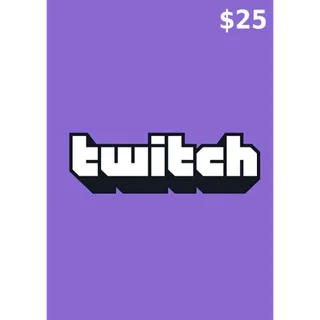 $15.00 USD Twitch giftcard 