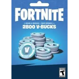 Fortnite 2800 Vbucks GLOBAL CODE