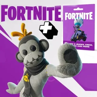 Fortnite Epic Games $15 USD GIFT CARD *NEW* *FREE GHOST MONKS OUTFIT*