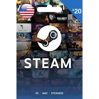 $20.00 Steam 