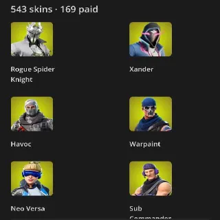 Fortnite RARE Account