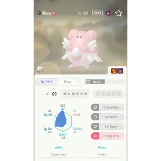 Shiny Blissey Lv. 100