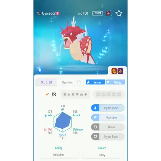 Shiny Gyarados Lv. 100