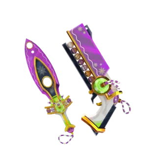 Mvsd Purple orn set