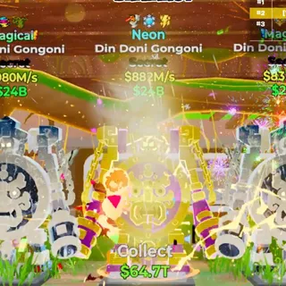 Din Doni Gongoni Neon 3 Traits Fortnite Steal The Brainrot