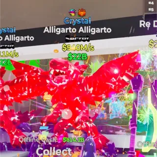 Alligarto Alligarto Crystal Fortnite Steal The Brainrot
