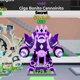 Giga Bonito Cannoinito Void Fortnite Steal The Brainrot 