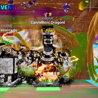 Cannelloni Dragoni Gothic with 2 Traits Fortnite Steal The Brainrot