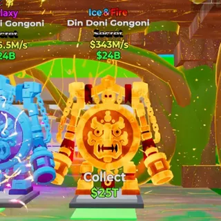 Din Doni Gongoni Ice and Fire Fortnite Steal The Brainrot