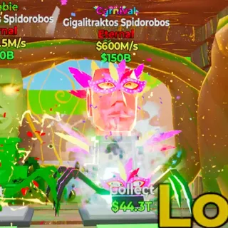 Gigalitraktos Spiderobos Carnival Fortnite Steal The Brainrot