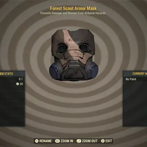 Forest Scout Armor Mask