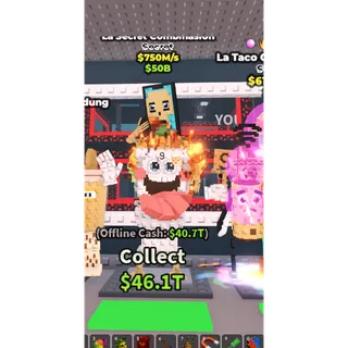 la secret combinasion 750m/s