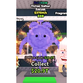 rainbow tictac sahur 375m/s