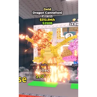 gold dragon cannelloni 