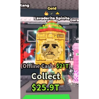 gold lavadorito spinito 596.2m/s