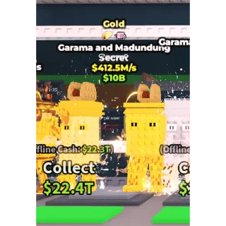 gold garama and madundung 412.5m/s