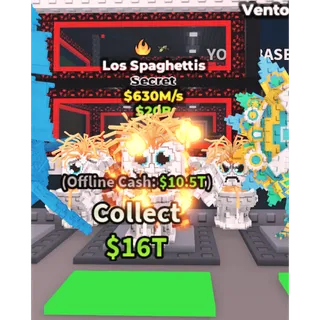 los spaghetties 630m/s