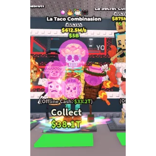 La taco combinasion 612.5m/s