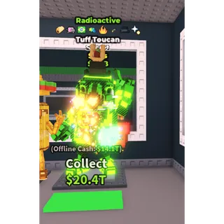 radioactive tuff toucan 1b/s