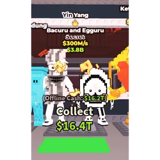 Yin yang bacuru and egguru 300m/s