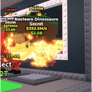 Divine nuclearo dinossauro