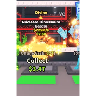 divine Nuclearo Dinossauro  225m/s