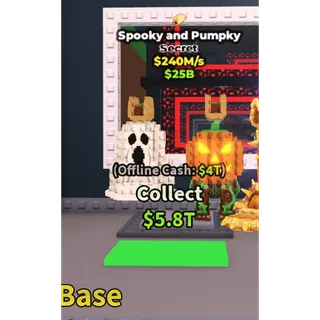 Spooky and pumpky 240m/s