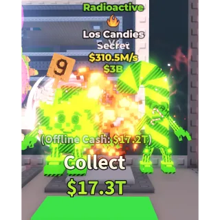 radioactive los candies 310.5m/s