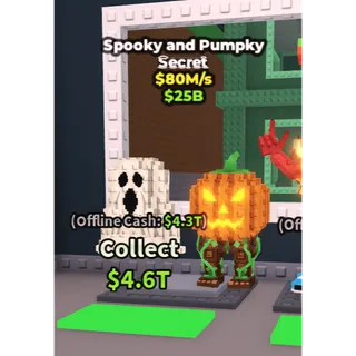 spooky and pumpky 