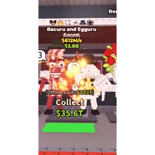 Bacuru and egguru 612m/s