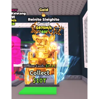 gold reinito sleighito 875m/s