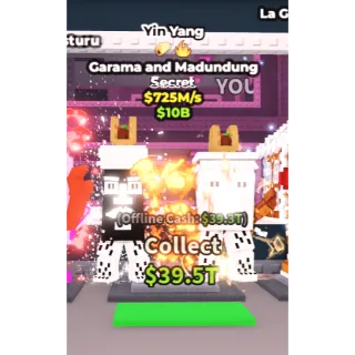 Yin yang garama and madundung 725m/s