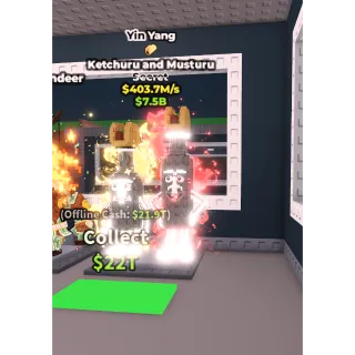 Yin Yang ketchuru and musturu 403.7m/s