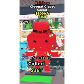 rainbow cloverat clapat 