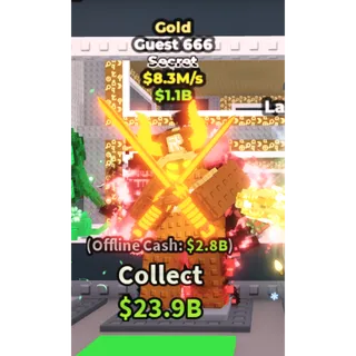 gold guest 666