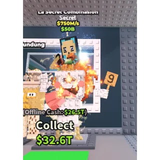 la secret combinasion 750m/s