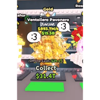 gold Ventoliero Pavonero  893.7m/s