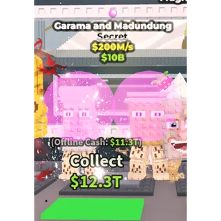 GARAMA AND MADUNDUNG 200M/S