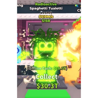 Radioactive Spaghetti Tualetti 510m/s