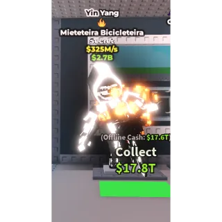 Yin Yang Mieteteira Bicicleteira 325m/s