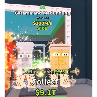 garama and madundung 300m/s