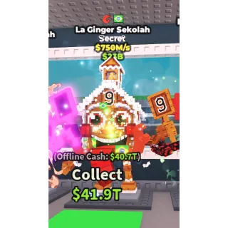 la ginger sekolah 750m/s