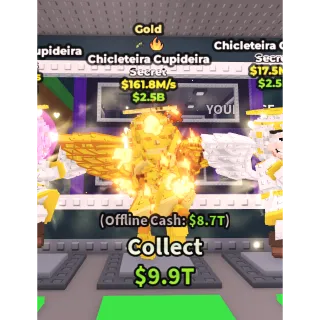 gold Chicleteira cupideira