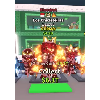 BLOODROT Los Chicleteiras W MEOWL TRAIT 