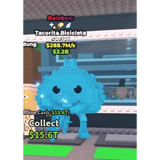 rainbow tacorita bicicleta 288.7m/s