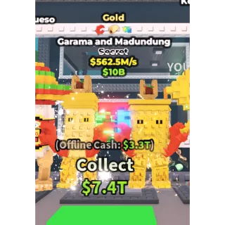 gold garama and madundung 562.5m/s