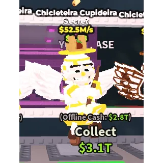 Chicleteira cupideira 52.5m/s