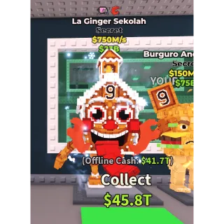 La ginger sekolah 750m/s